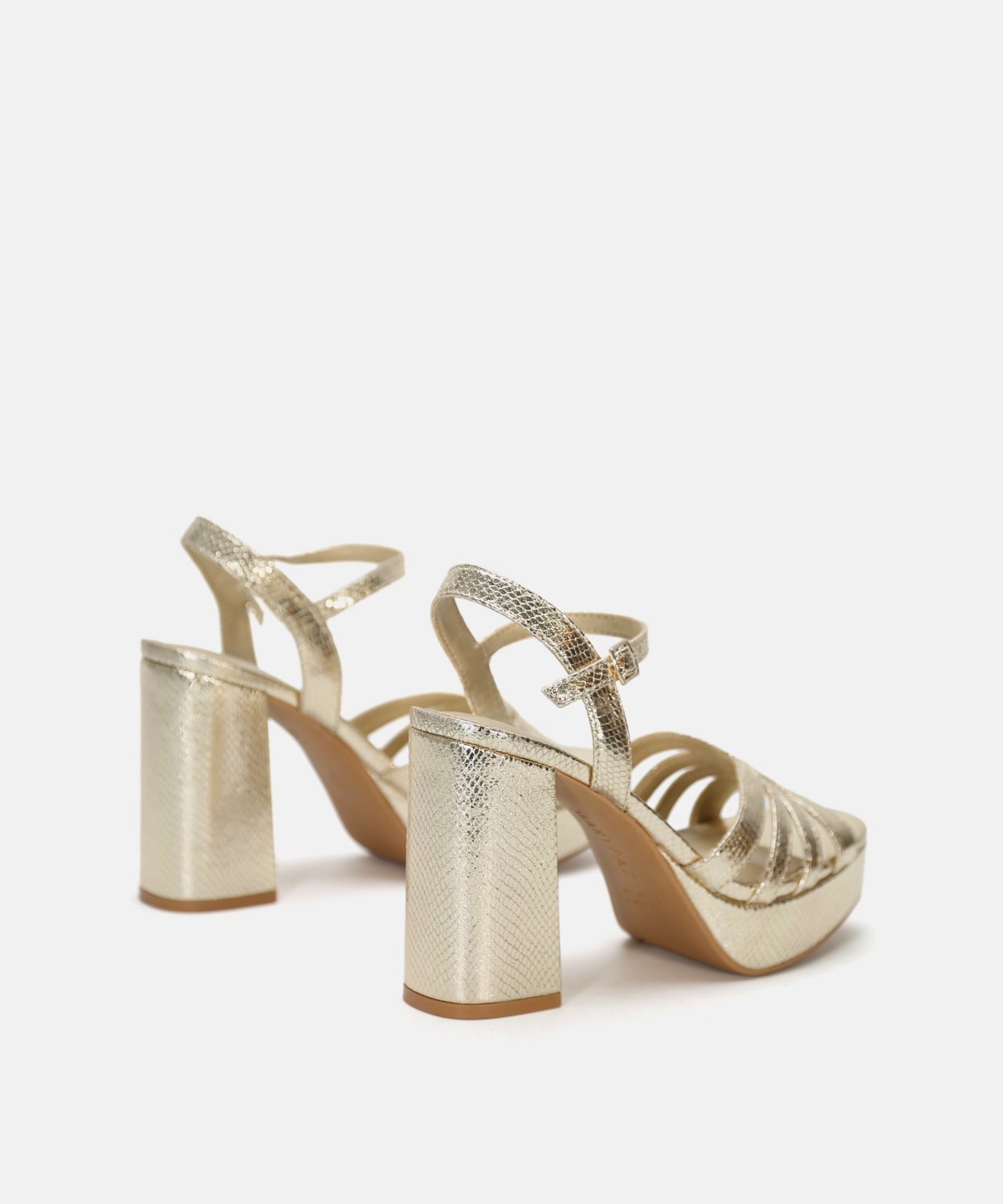 Sandalia plataforma multitiras image number null